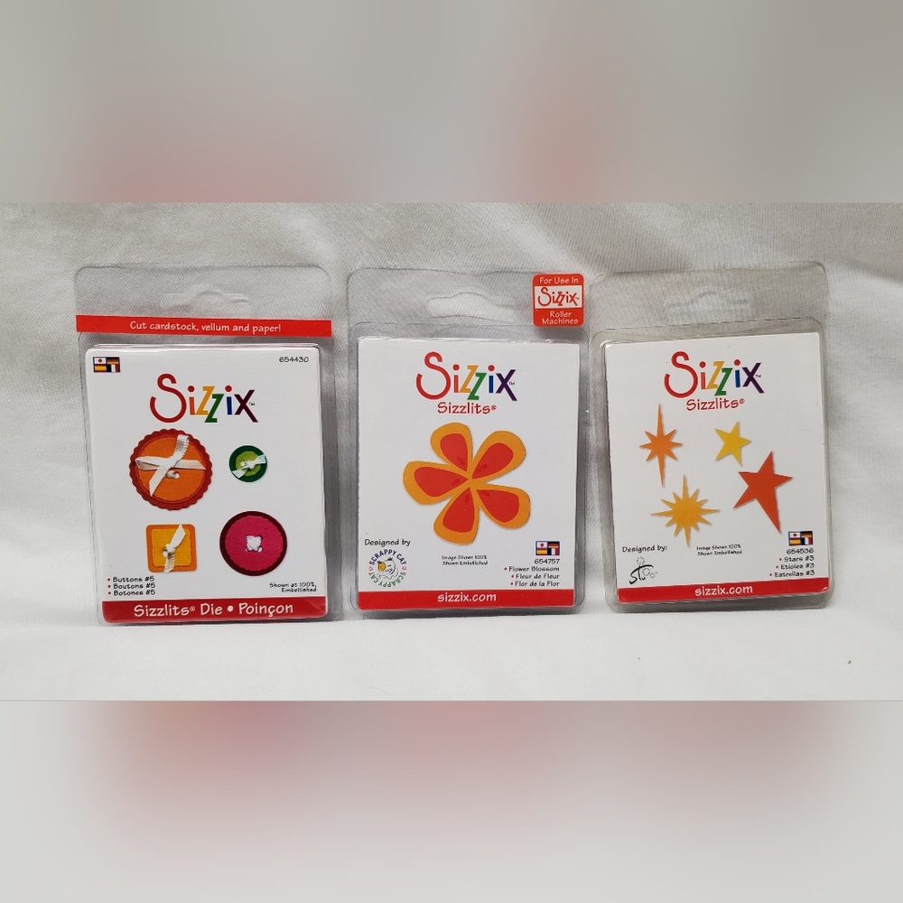 NIP Sizzix Sizzlits set